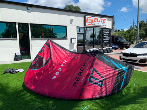 2025 North Reach Kite Rubine Red 7m Demo