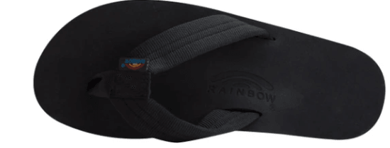 Rubber rainbow sandals sales