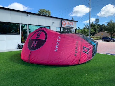 2025 North Reach Kite Rubine Red 13m Demo