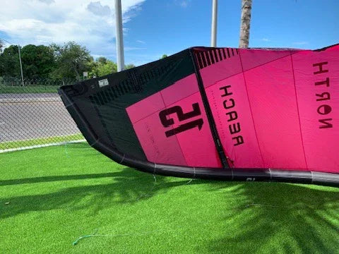 2025 North Reach Kite Rubine Red 15m Demo