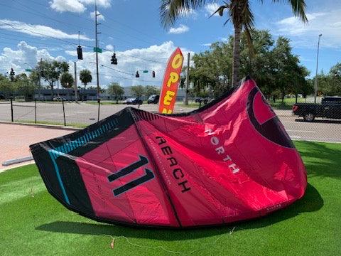 2025 North Reach Kite Rubine Red 11m Demo