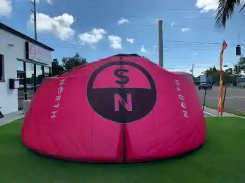 2025 North Reach Kite Rubine Red 17m Demo